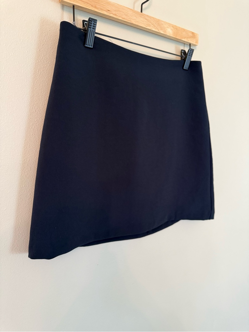 Aritzia Wilfred Classic Mini Skirt Navy High Rise NWT Size 8 - Picture 5 of 10